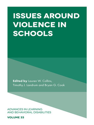 cover image of Issues Around Violence in Schools